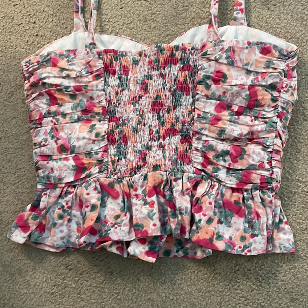 Foral crop top - Picture 7 of 7